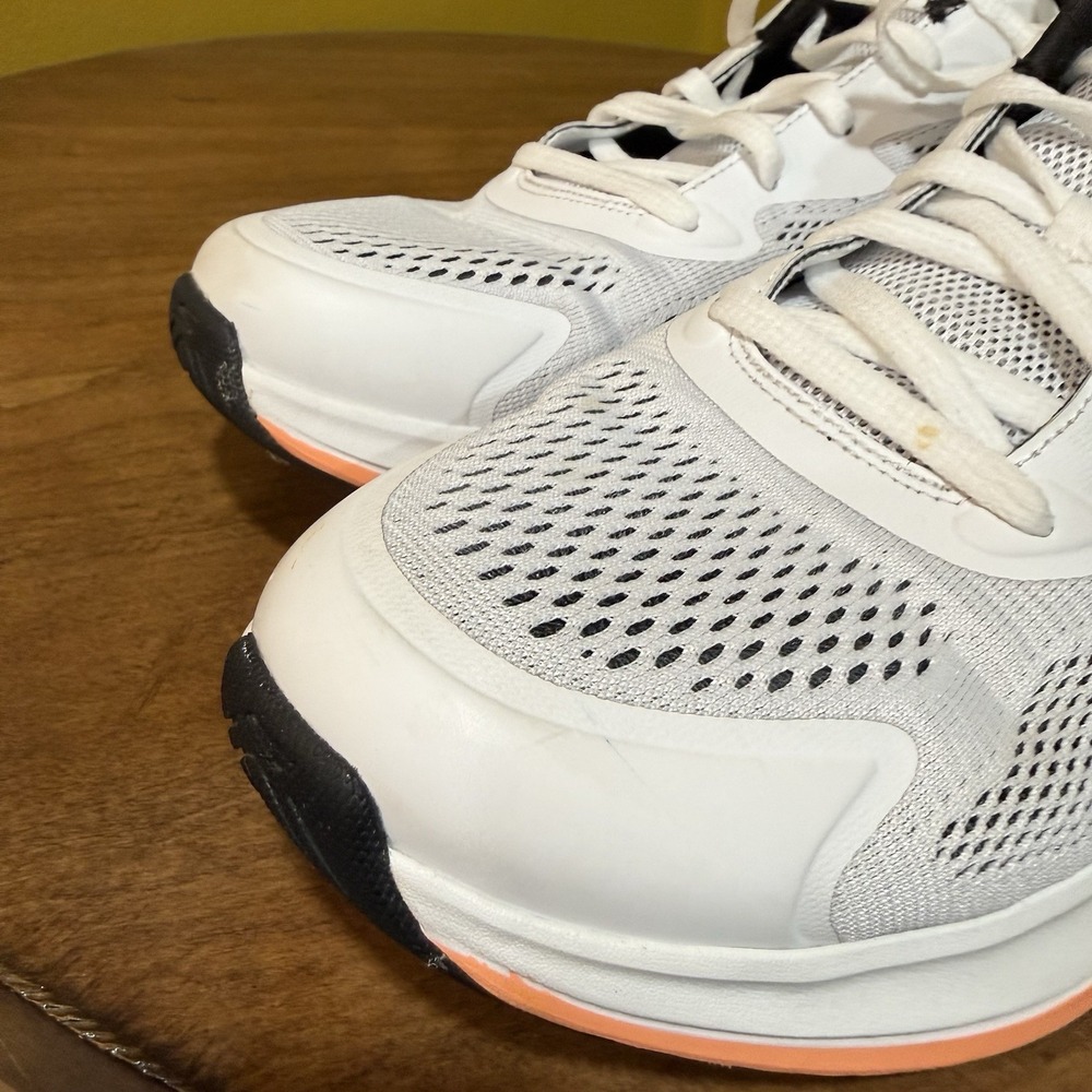 Skechers GO WALK MAX WALKER- VEA 125053 Women's Size 10 White Black Orange - Picture 9 of 11
